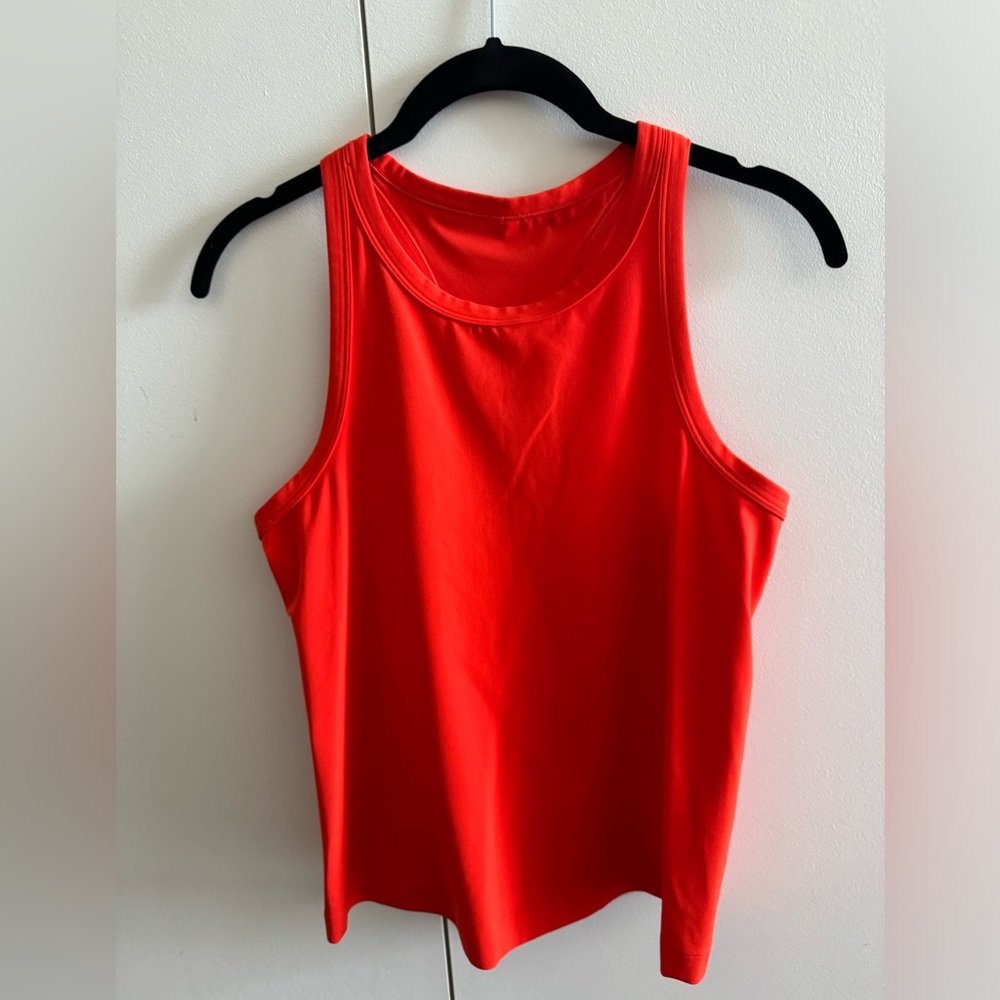Lululemon - align tank - atomic orange - size 8